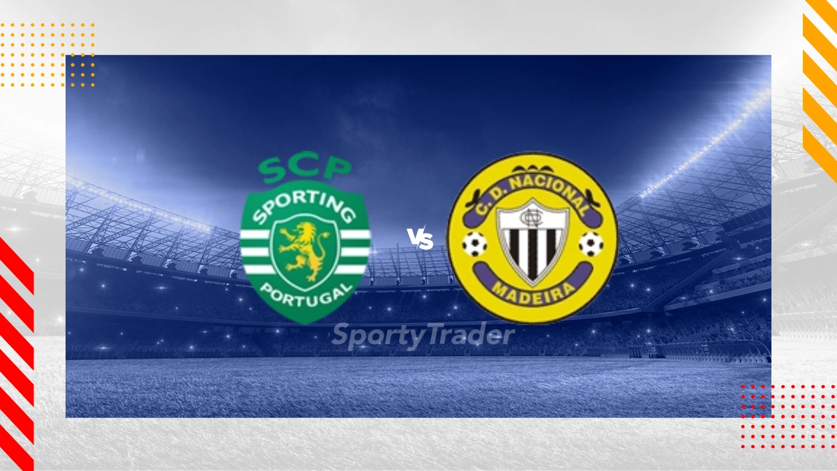 Pronóstico Sporting Lisboa vs Nacional Madeira