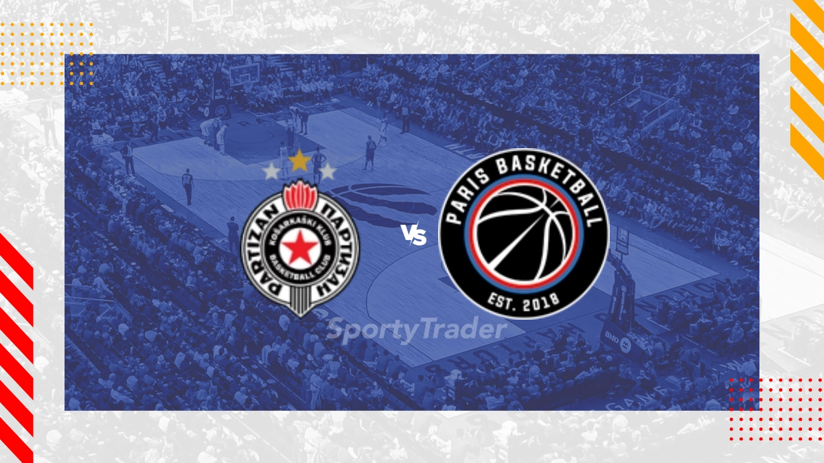 Pronostic KK Partizan Beograd Nis vs Paris Basketball