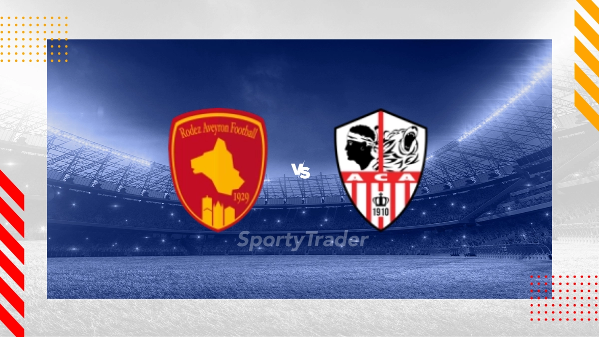 Pronostic Rodez Aveyron vs AC Ajaccio