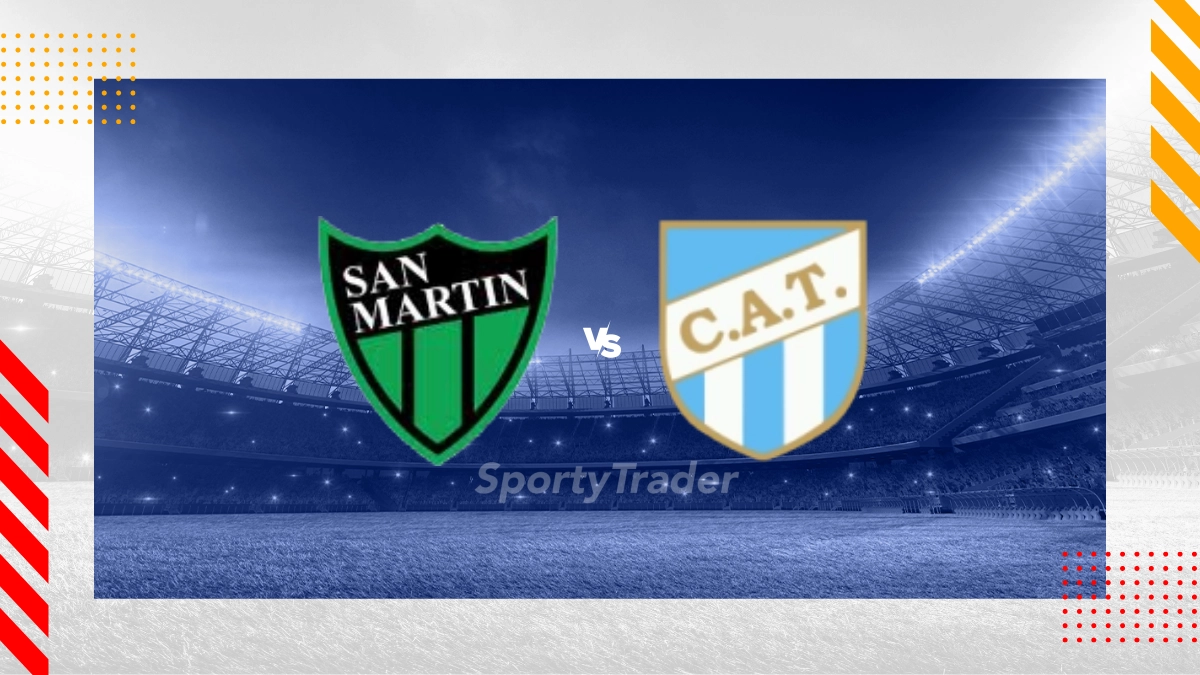 Pronóstico San Martín De San Juan vs Atlético Tucumán