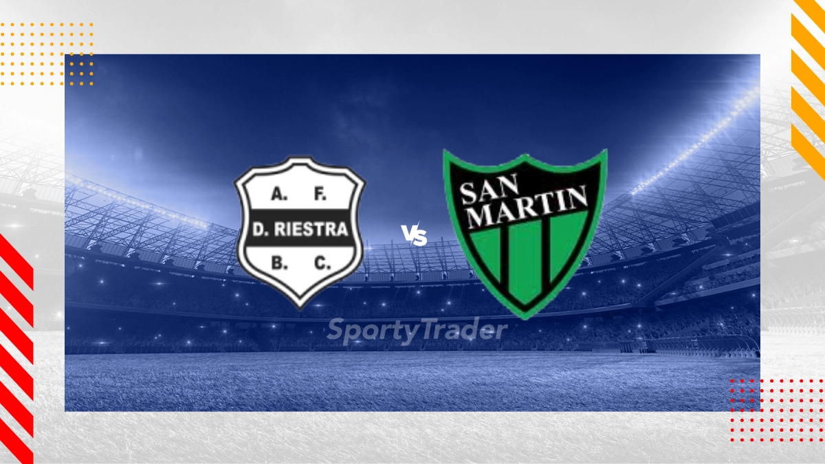 Pronóstico Deportivo Riestra vs San Martín De San Juan