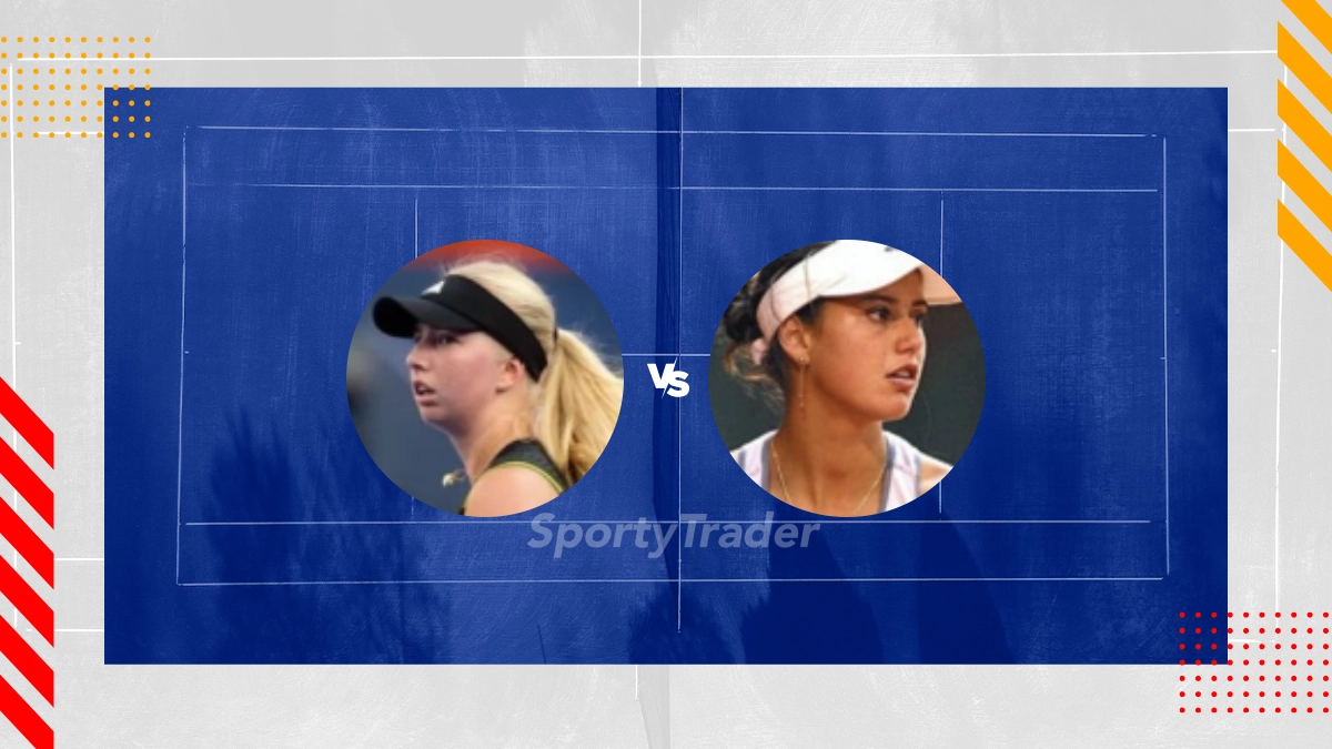 Pronostic Clara Tauson vs Sorana Cirstea