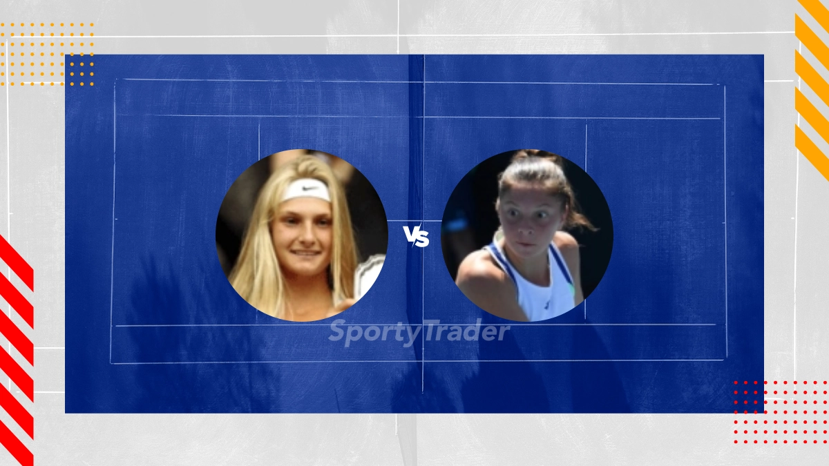 Dayana Yastremska vs Antonia Ruzic Prediction