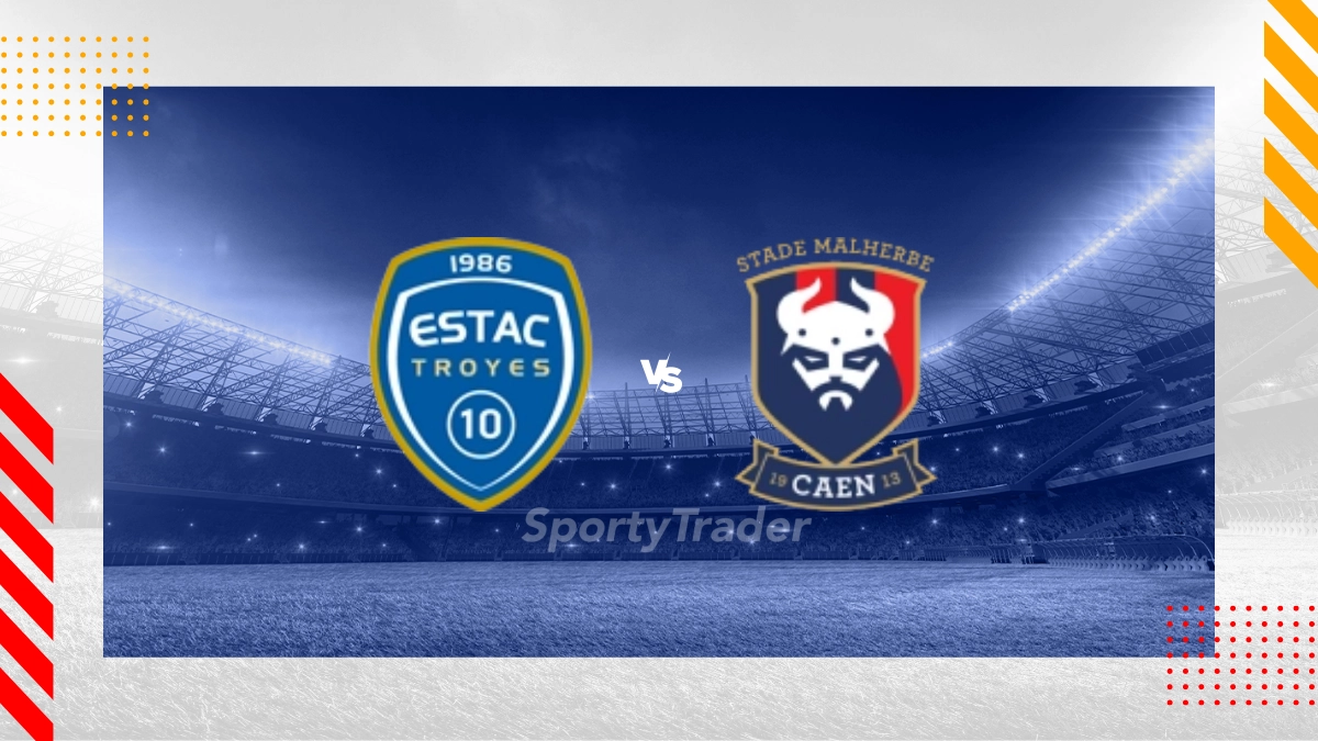 Pronostic ESTAC Troyes vs Caen