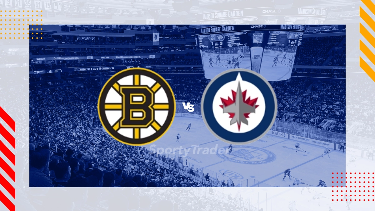 Pronóstico Boston Bruins vs Winnipeg Jets