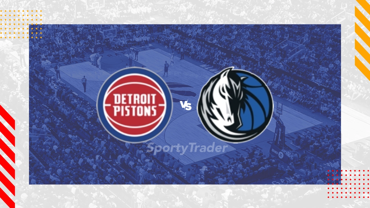 Pronóstico Detroit Pistons vs Dallas Mavericks