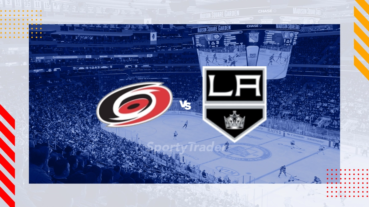 Pronóstico Carolina Hurricanes vs Los Angeles Kings