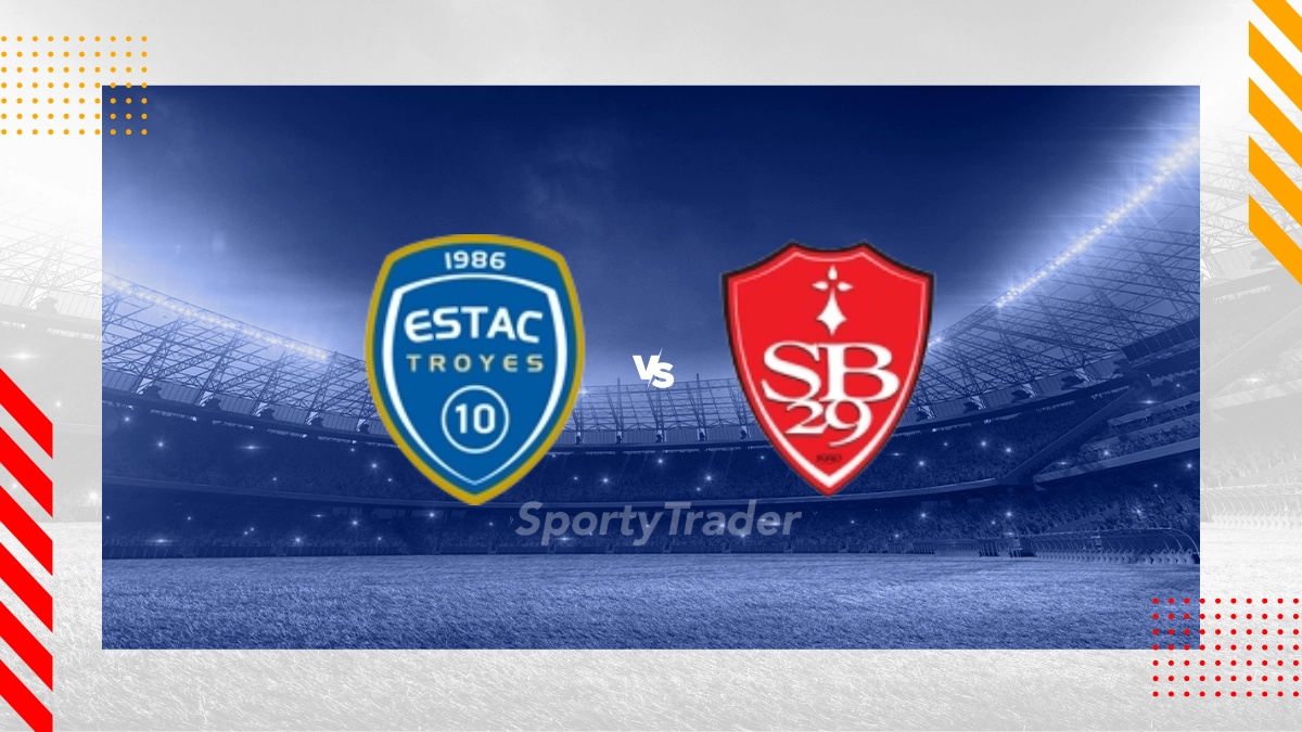 Pronostic ESTAC Troyes vs Brest