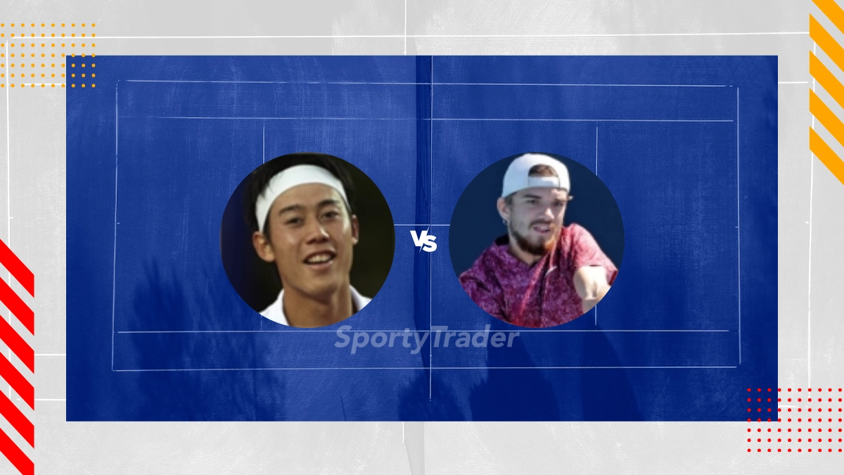 Kei Nishikori vs Tomas Machac Prediction