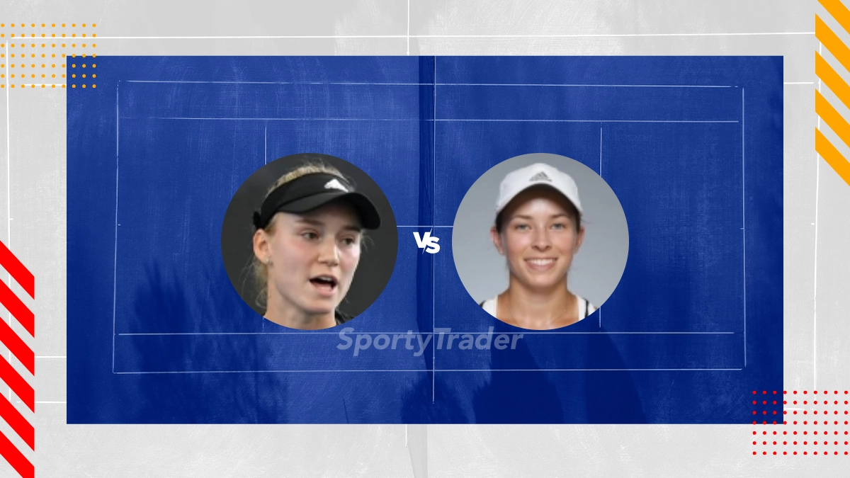 Pronostic Elena Rybakina vs Katie Volynets