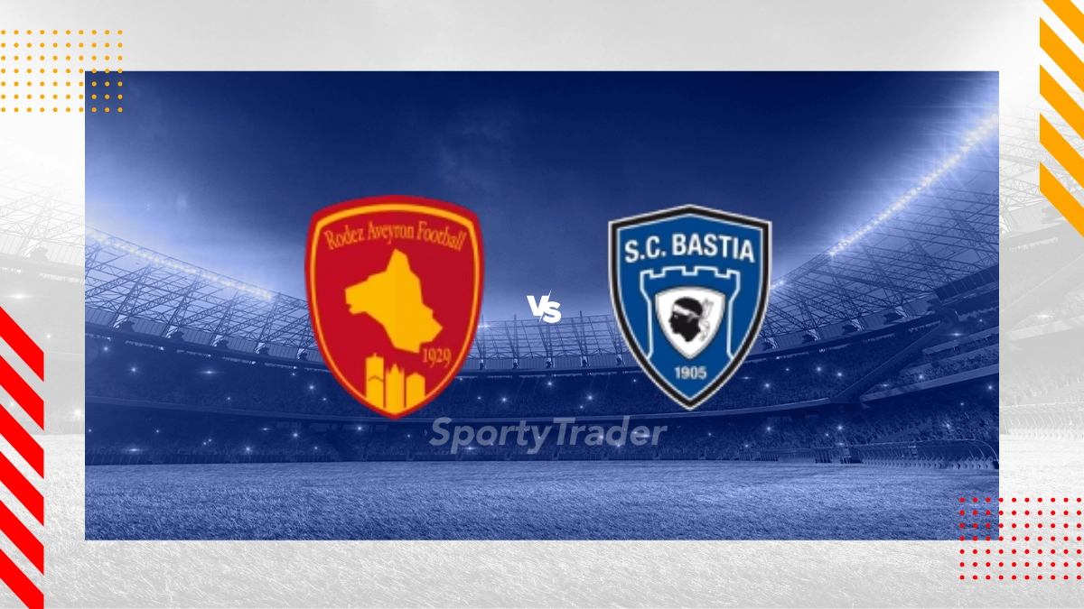 Pronostic Rodez Aveyron vs SC Bastia