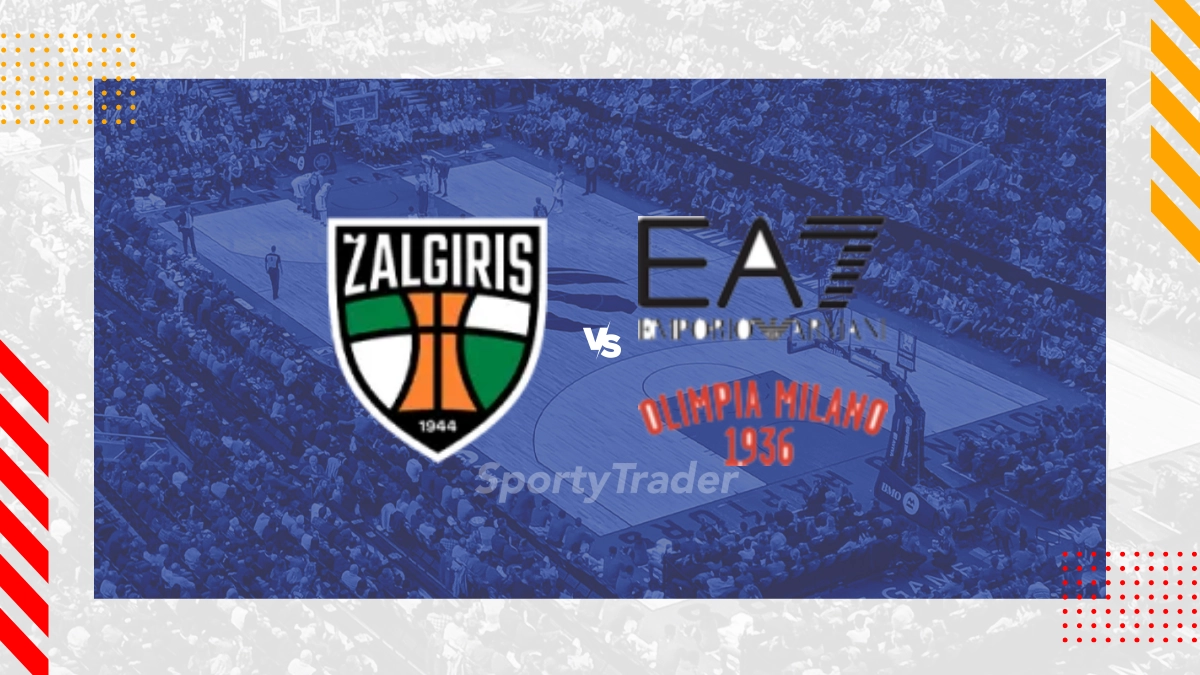 Pronostico Zalgiris Kaunas vs Armani Olimpia Milano