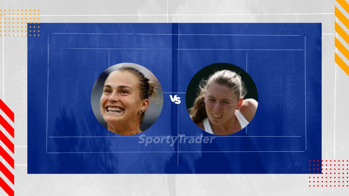 Pronostic Aryna Sabalenka vs Ekaterina Alexandrova