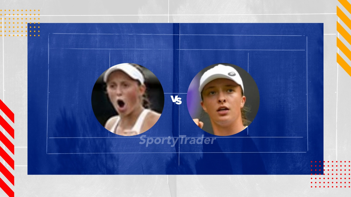 Jelena Ostapenko vs Iga Swiatek Prediction