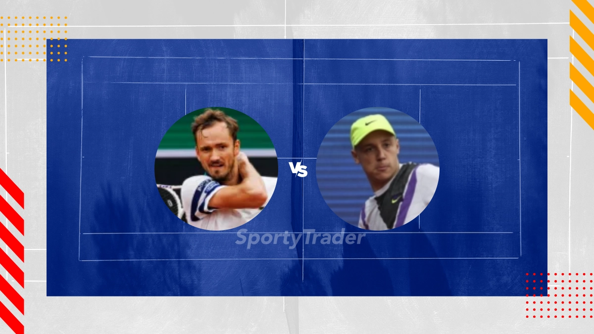 Daniil Medvedev vs Hamad Medjedovic Prediction