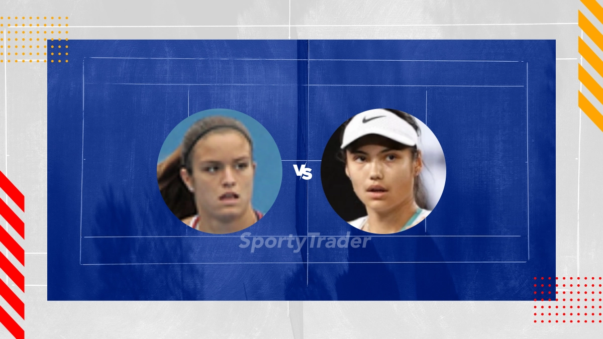 Maria Sakkari vs Emma Raducanu Prediction