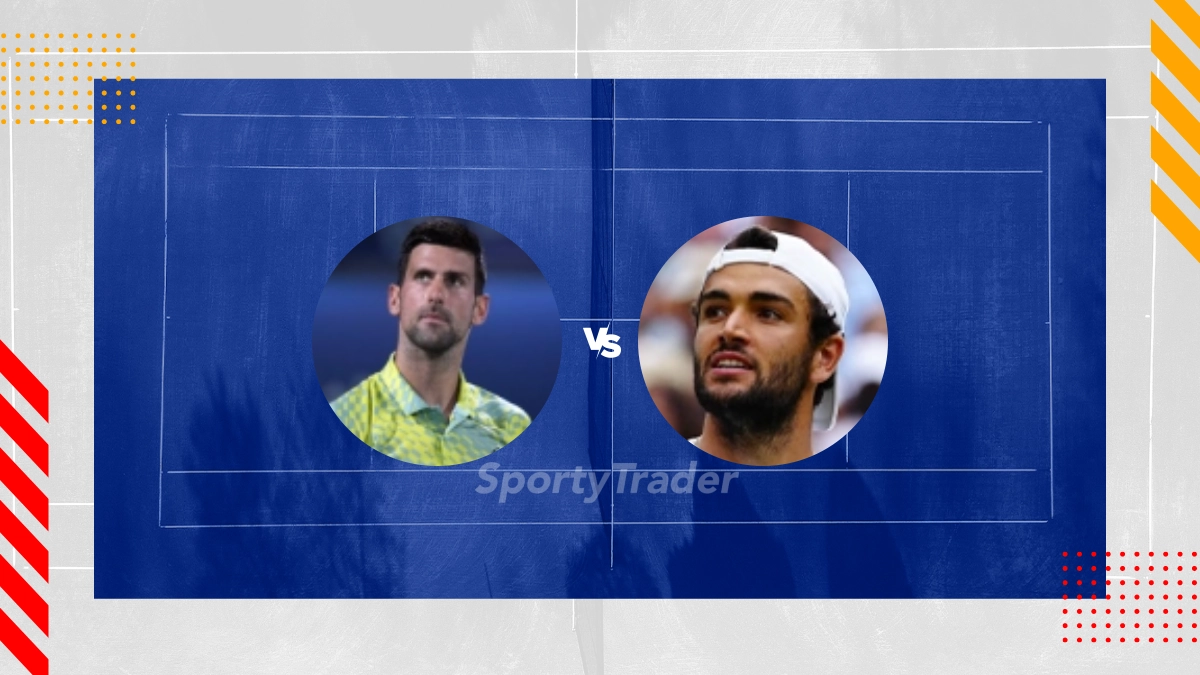 Novak Djokovic vs Matteo Berrettini Prediction