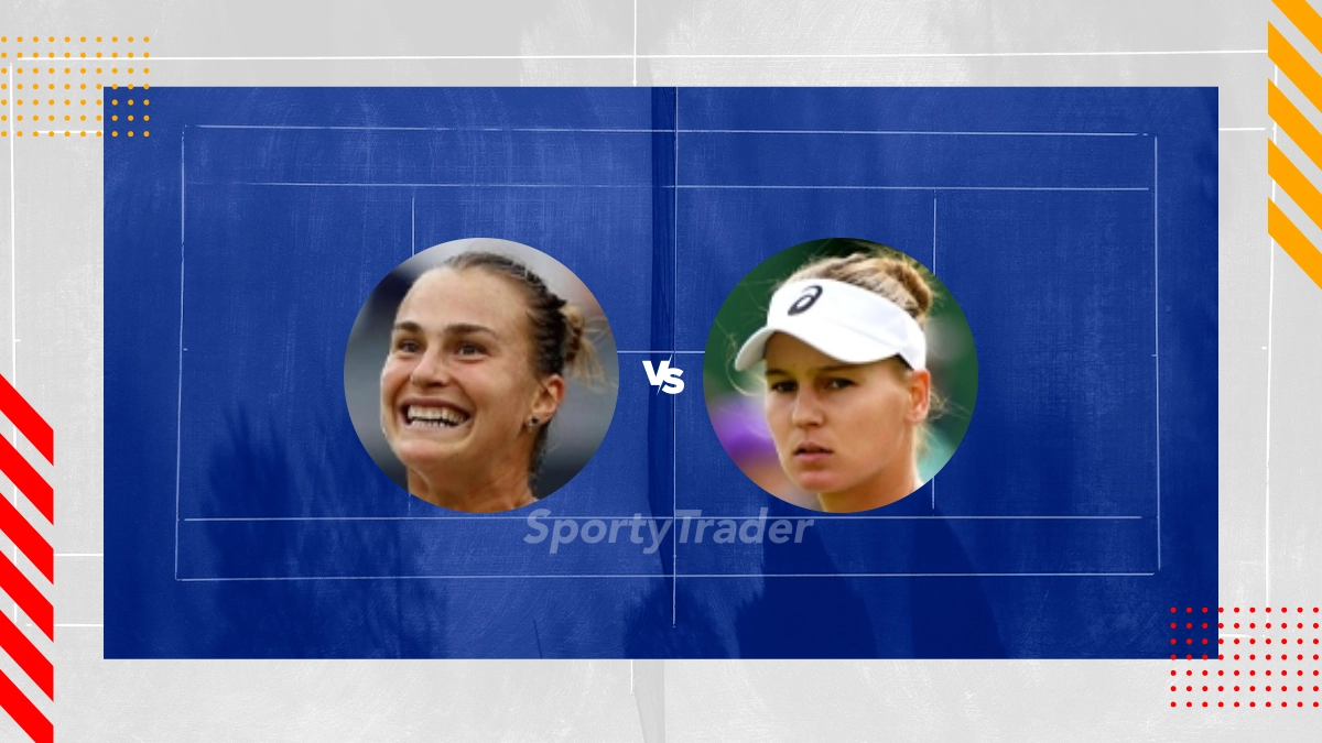 Pronostic Aryna Sabalenka vs Veronika Kudermetova