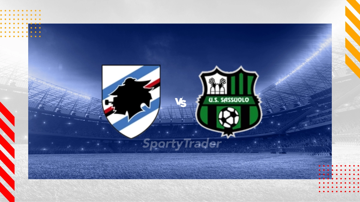 Pronostic Sampdoria Gênes vs Sassuolo