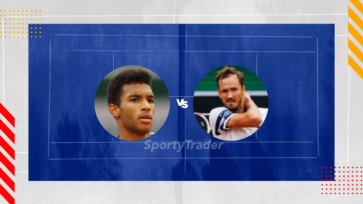 Felix Auger Aliassime vs Daniil Medvedev Prediction