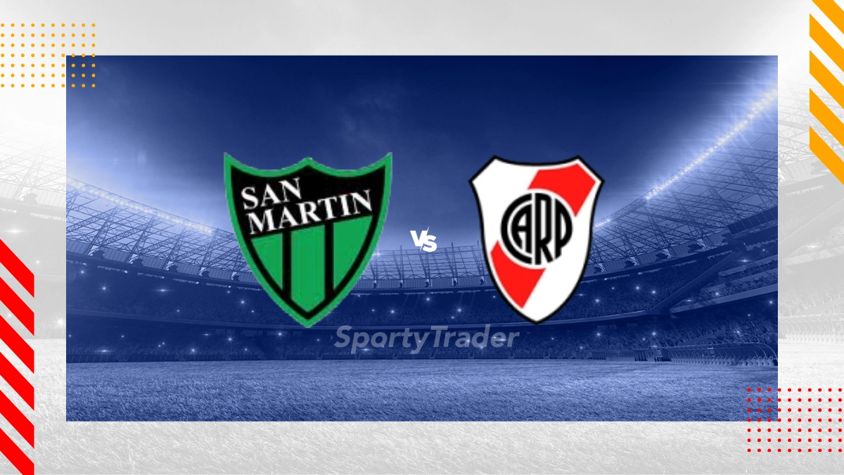 Pronóstico San Martín De San Juan vs River Plate