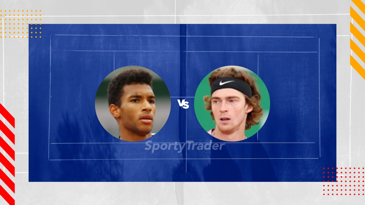 Felix Auger Aliassime vs Andrey Rublev Prediction