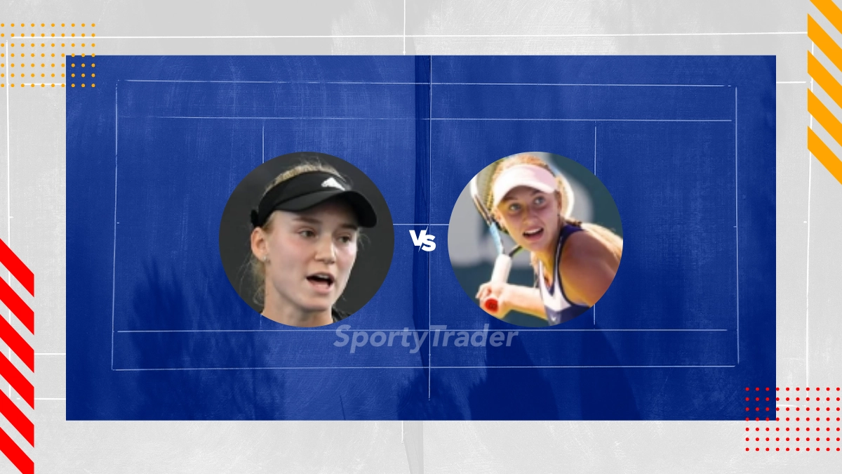 Elena Rybakina vs Mirra Andreeva Prediction