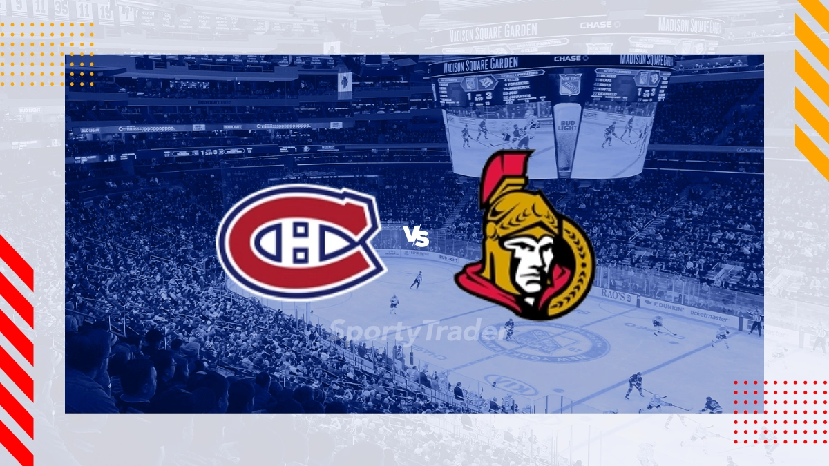 Montreal Canadiens vs Ottawa Senators Picks