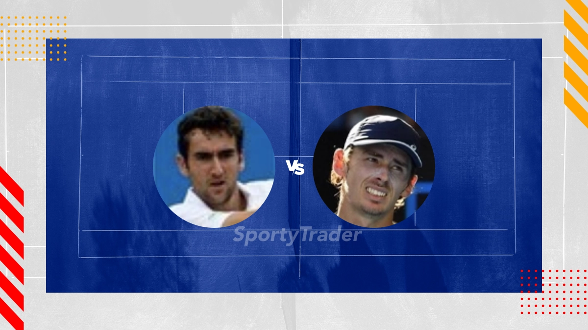 Pronostic Marin Cilic vs Alex De Minaur