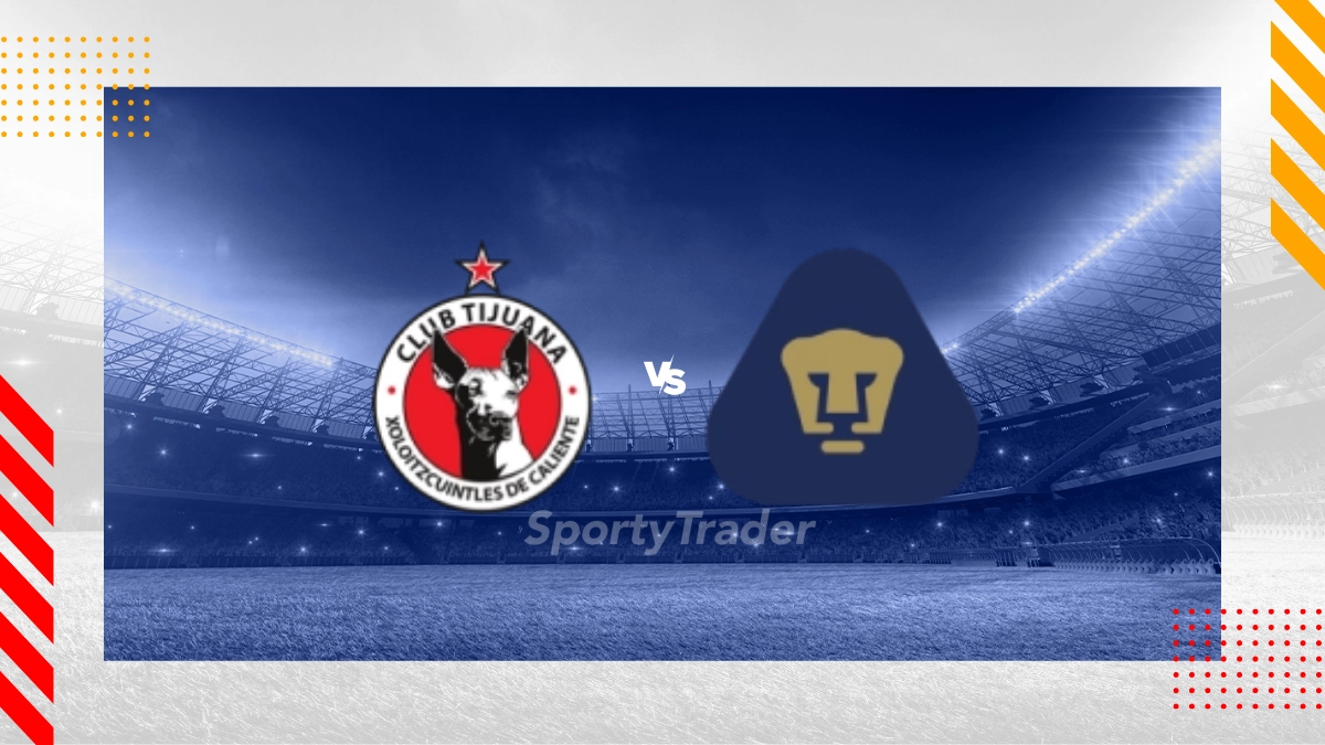 Pronóstico Tijuana vs Pumas UNAM