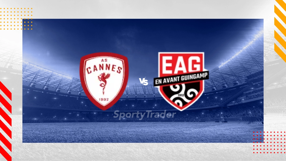 Pronostic Cannes vs EA Guingamp