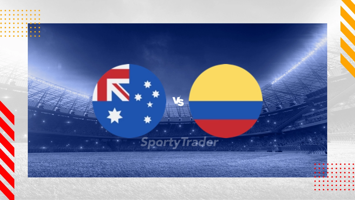 Pronóstico Australia M vs Colombia M