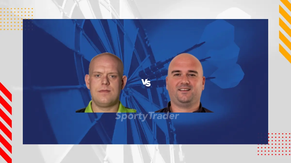 Voorspelling Michael van Gerwen vs Rob Cross