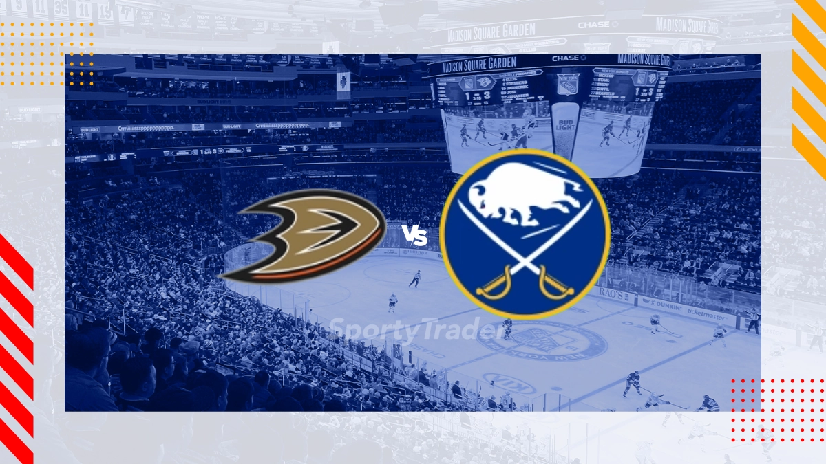 Anaheim Ducks vs Buffalo Sabres Picks