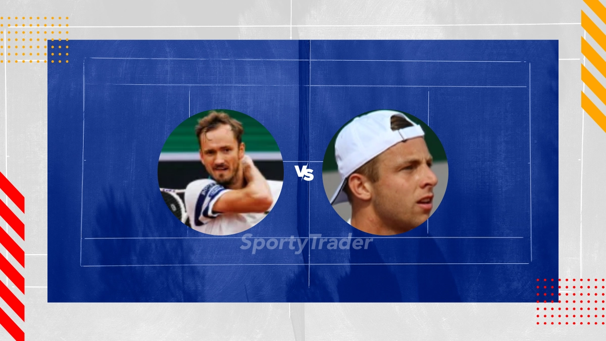 Pronostic Daniil Medvedev vs Tallon Griekspoor