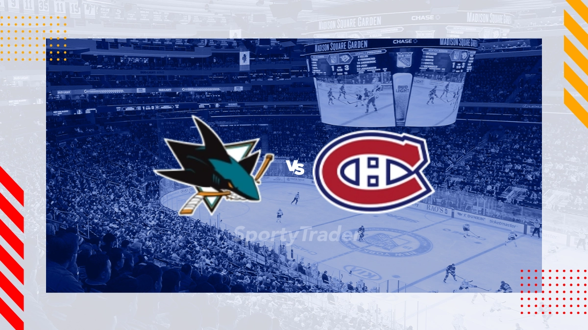 San Jose Sharks vs Montreal Canadiens Picks