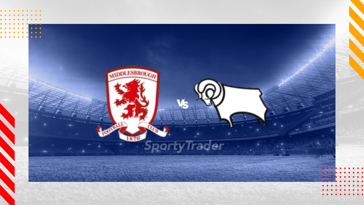 Pronostic Middlesbrough vs Derby County