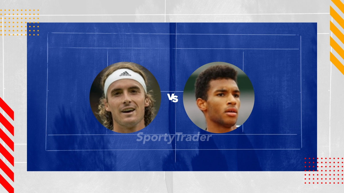 Palpite Stefanos Tsitsipas vs Felix Auger Aliassime