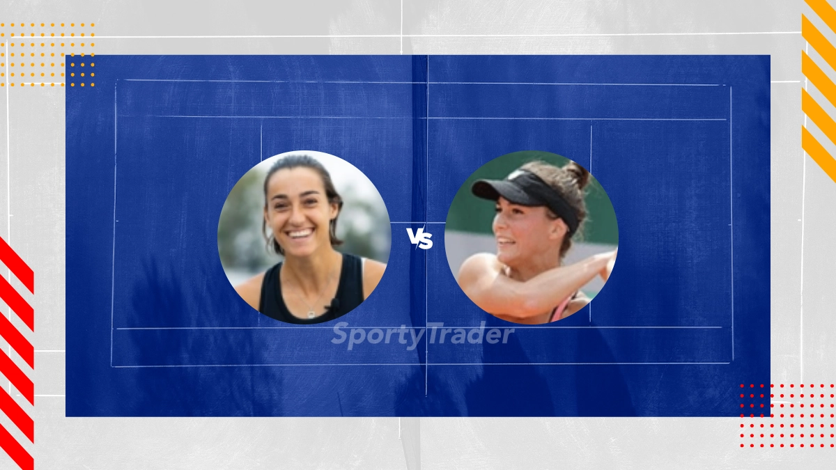 Pronostic Caroline Garcia vs Bernarda Pera