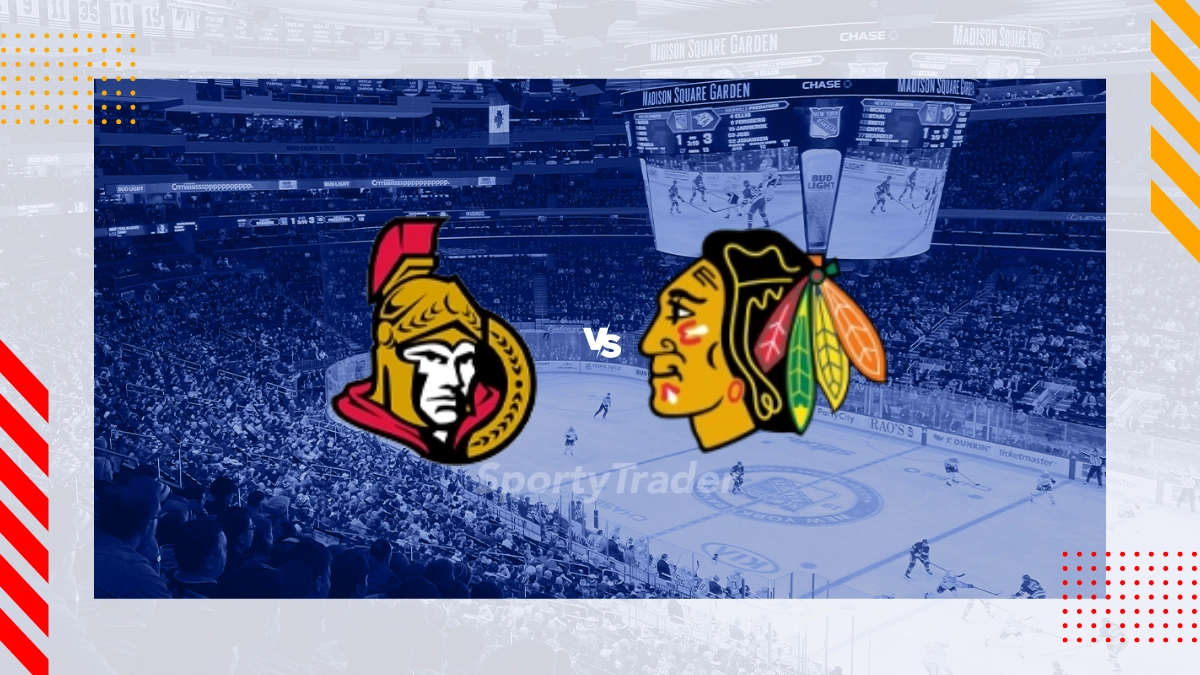 Ottawa Senators vs Chicago Blackhawks Picks