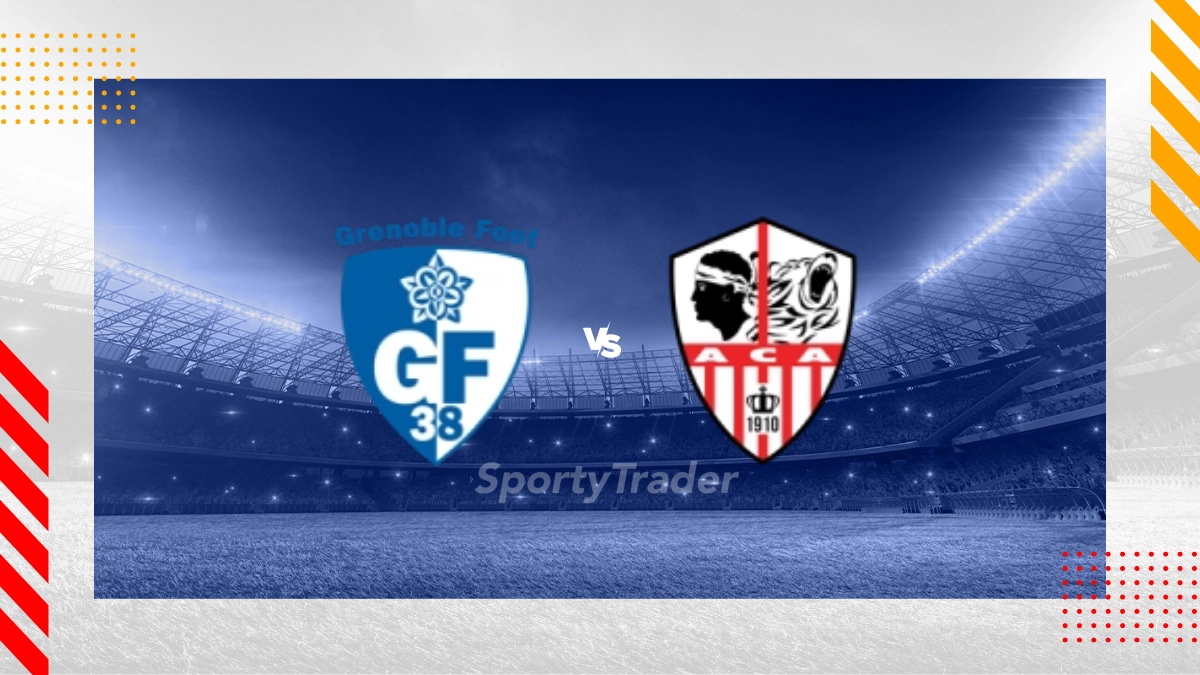 Pronostic Grenoble Foot vs AC Ajaccio