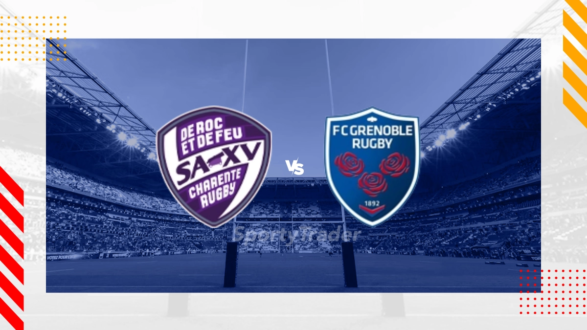 Pronostic Soyaux Angouleme vs Grenoble Rugby