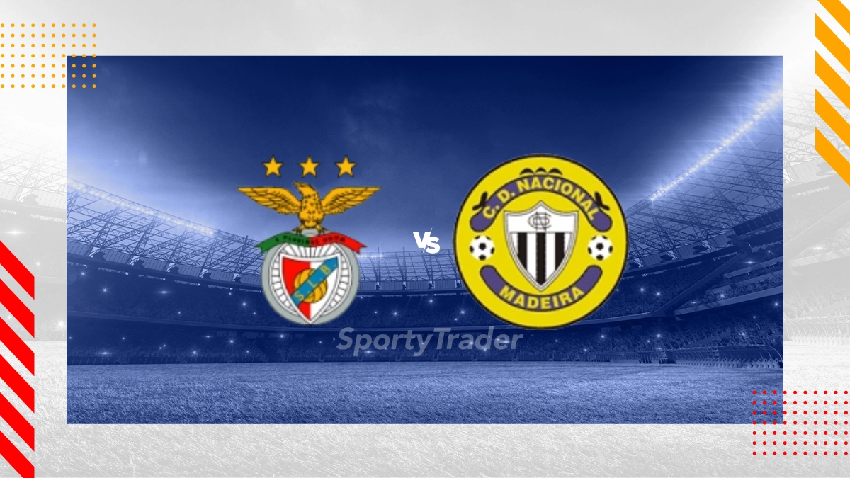 Pronóstico Benfica vs Nacional Madeira