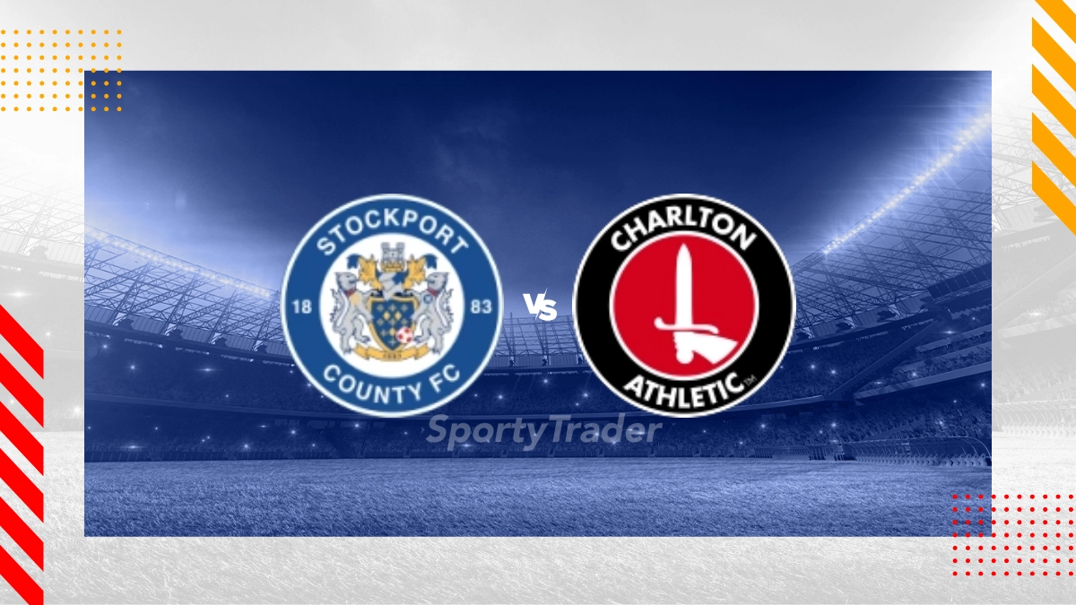 Stockport County FC vs Charlton Athletic Prediction