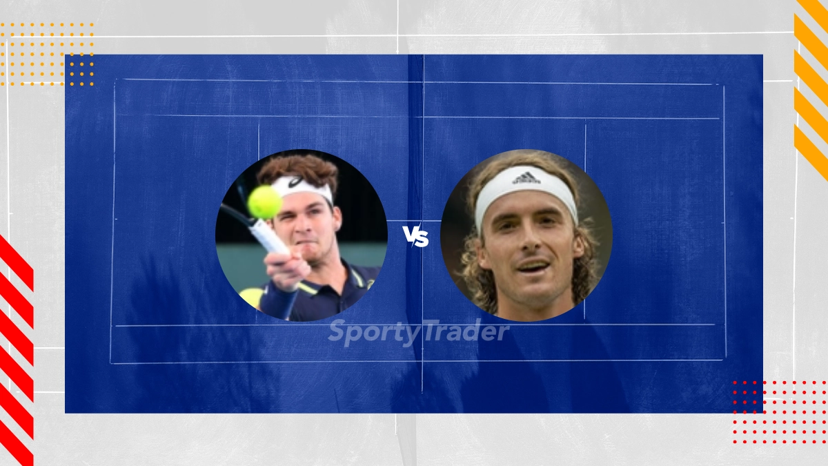 Pronostic Thiago Seyboth Wild vs Stefanos Tsitsipas