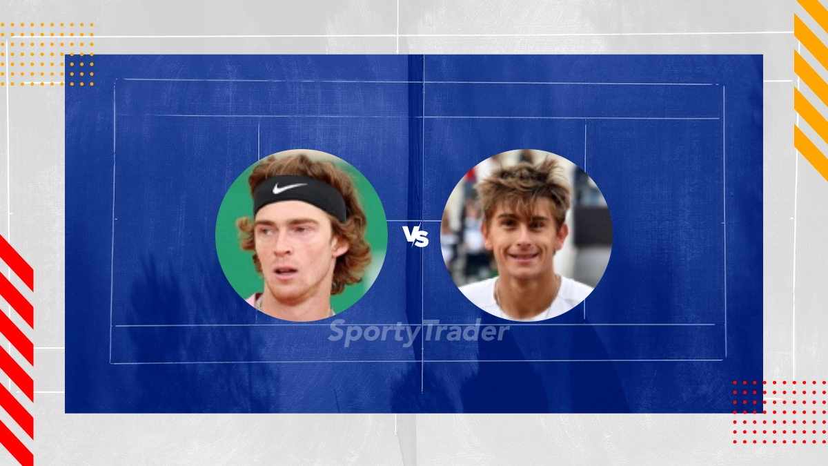 Andrey Rublev vs. Matteo Arnaldi Prognose