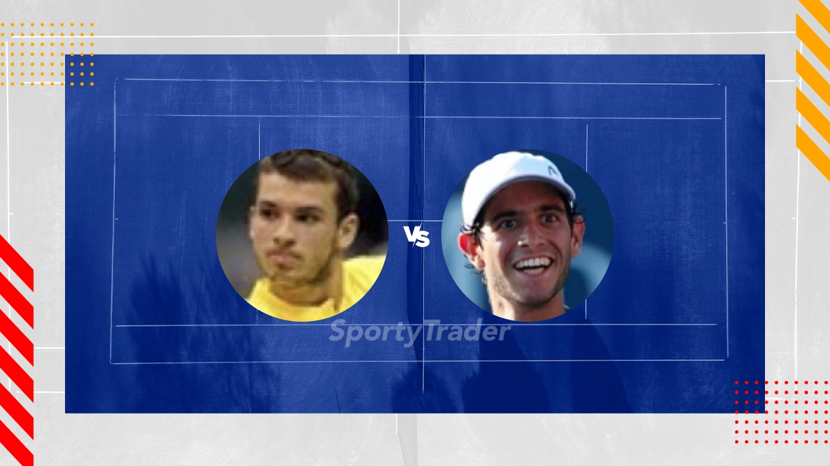 Pronostic Grigor Dimitrov vs Nuno Borges