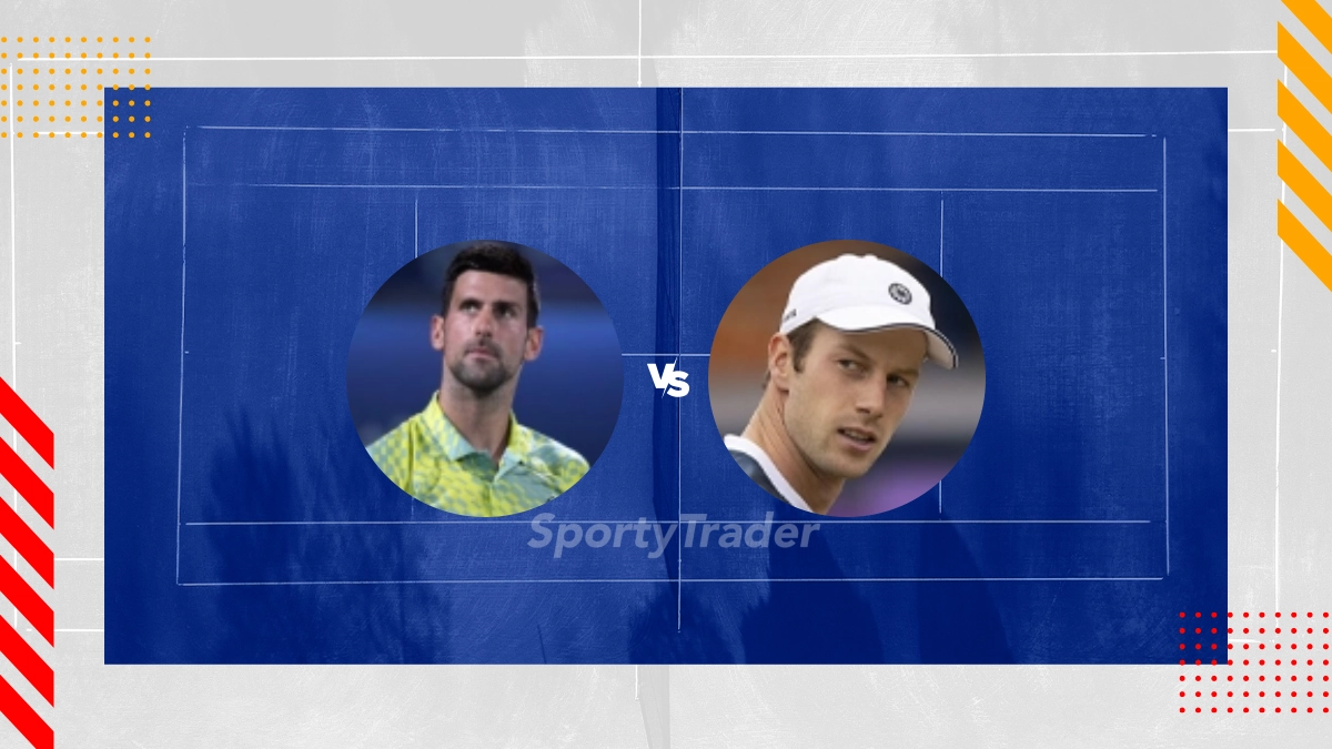 Pronostic Novak Djokovic vs Botic Van De Zandschulp