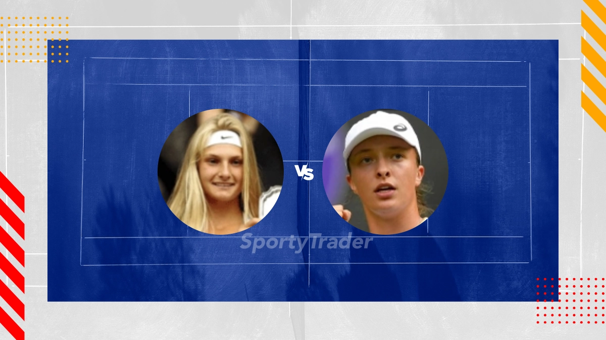 Pronostic Dayana Yastremska vs Iga Swiatek