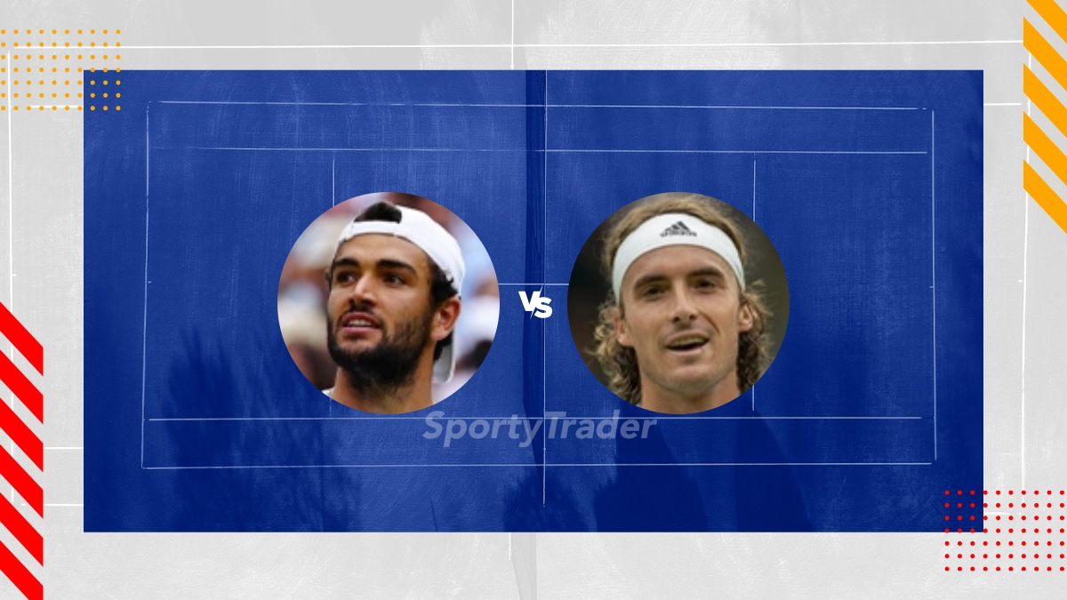 Pronóstico Matteo Berrettini vs Stefanos Tsitsipas